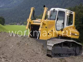 Бульдозер Liebherr PR 724 с оператором