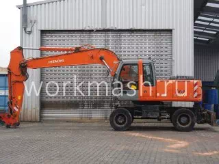 Колесный экскаватор Hitachi ZX 180W
