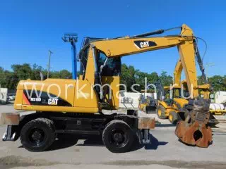 Услуги колесного экскаватора Caterpillar M316D