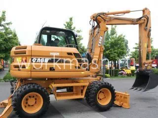 Колесный экскаватор Case WX125