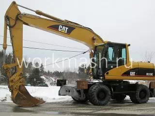Аренда колесного экскаватора Caterpillar M318C