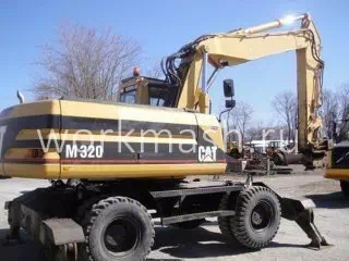 Колесный экскаватор Caterpillar M320 на долгий срок