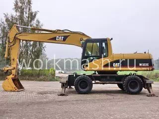 Аренда колесного экскаватора Caterpillar M322C