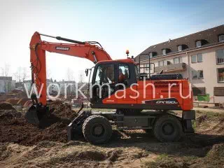 Услуги колесного экскаватора Doosan DX 190W