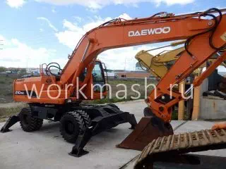 Аренда колесного экскаватора Doosan S 210W V на долгий срок