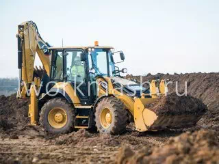 Аренда экскаватора Caterpillar 444F с оператором