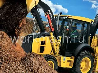 Экскаватор погрузчик John Deere 325SL на долгий срок