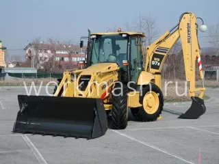 Экскаватор погрузчик Komatsu WB97S-5