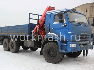 Манипулятор 8 тонн КАМАЗ 43118