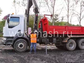 Аренда манипулятора 8 тонн Hyundai HD170