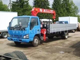 Аренда манипулятора 3 тонны ISUZU ISU75R-7
